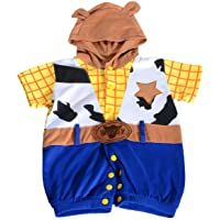 Lito Angels Niños Bebes Woody Romper Onesies Disfraces de Fiesta de Lujo de Halloween Talla del Mono 12-18 Meses